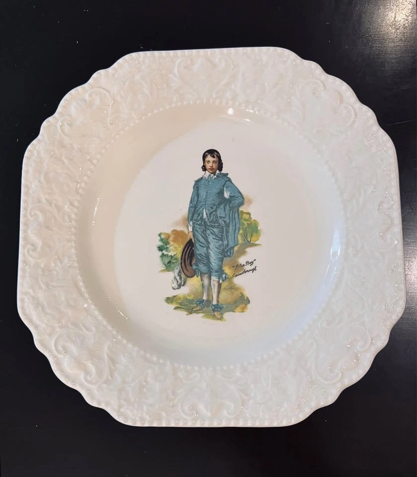 Vintage Lord Nelson Pottery "Blue Boy & Pinky Girl" Plates - photo 5