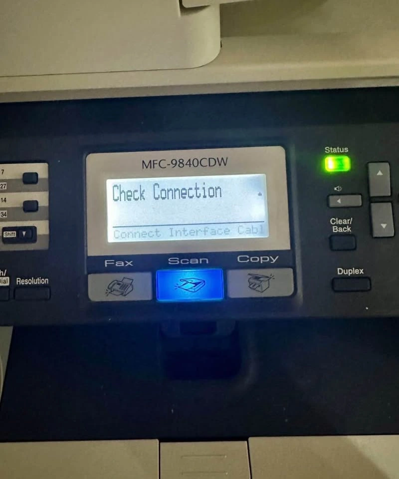 Brother MFC-9840CDW Color Laser Multifunction Center - photo 4