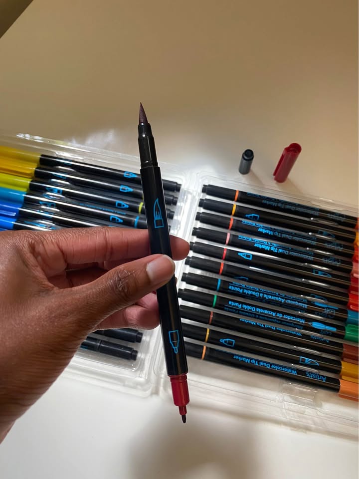 Watercolor Dual Tip Markers - photo 2