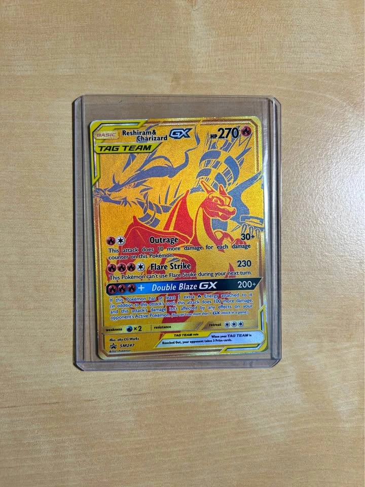 Reshiram & Charizard GX Tag Team