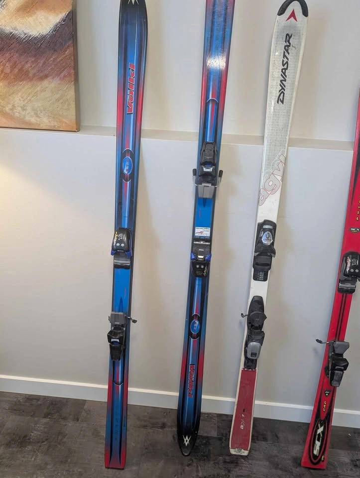Old Skis and Poles - photo 2