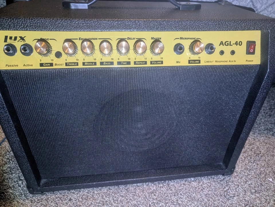 LYX Pro 40w Agl40 Guitar Amp - photo 4