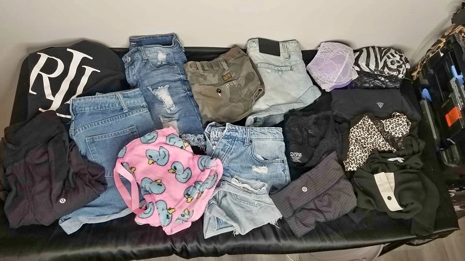 Women's Clothes Bundle - Jeans, Shorts, Tops, Lululemon, G-Star,