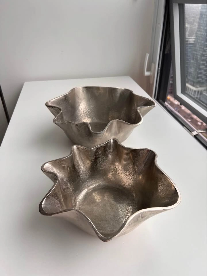 Modern Komfort Sculptural Aluminum Bowls - photo 5