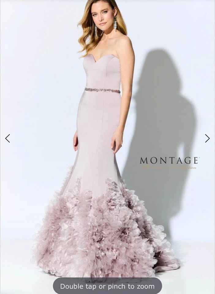 Prom/Mother of Bride/Groom Gown with Shawl - Ivonne D by Montage - photo 3