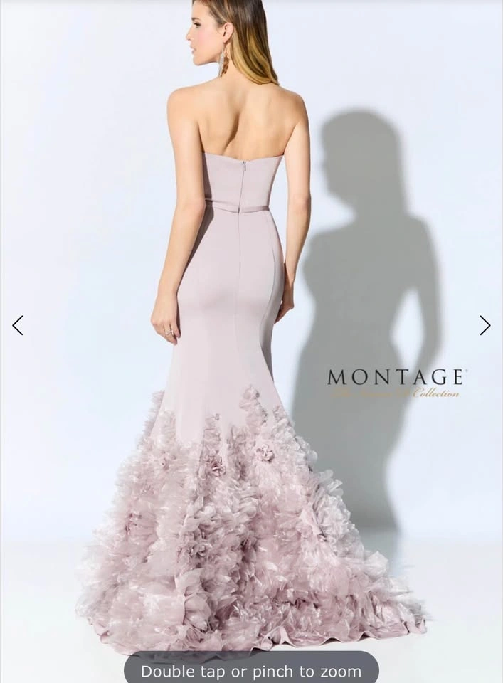 Prom/Mother of Bride/Groom Gown with Shawl - Ivonne D by Montage - photo 4