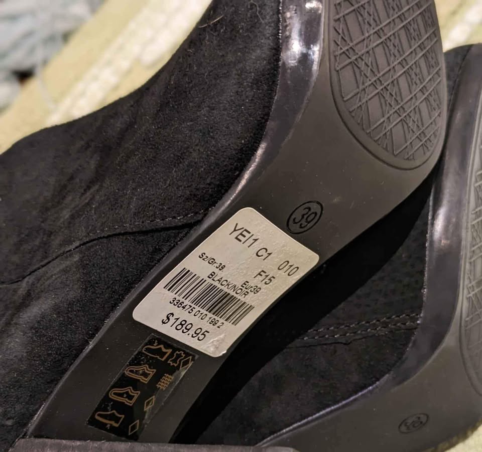 BNIB high heel tall boots, genuine leather - photo 5