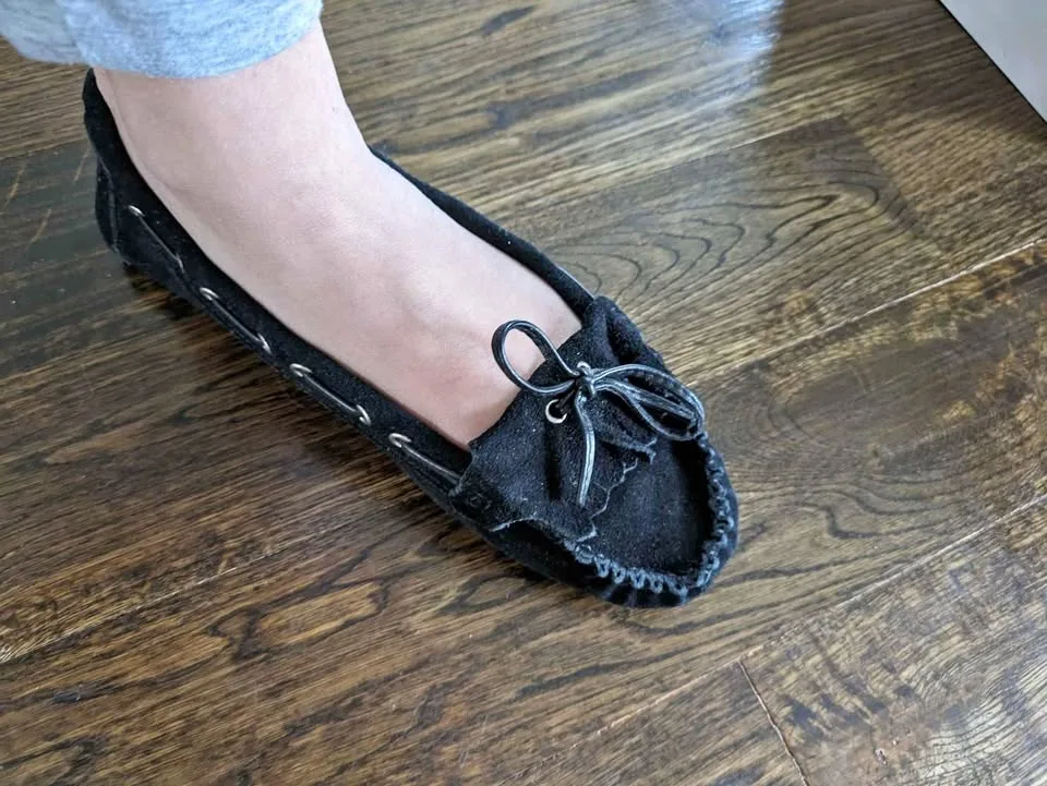 Brand new *real* leather flats for women, shoes thumbnail