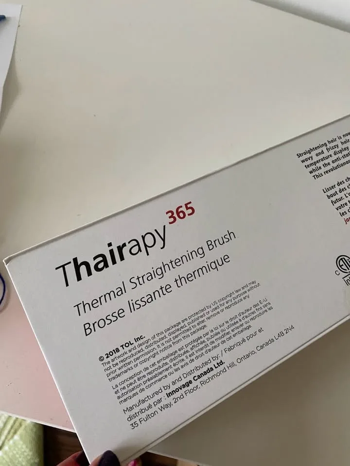 Brand New Thairapy Thermal Straightening Brush image indicator(2)