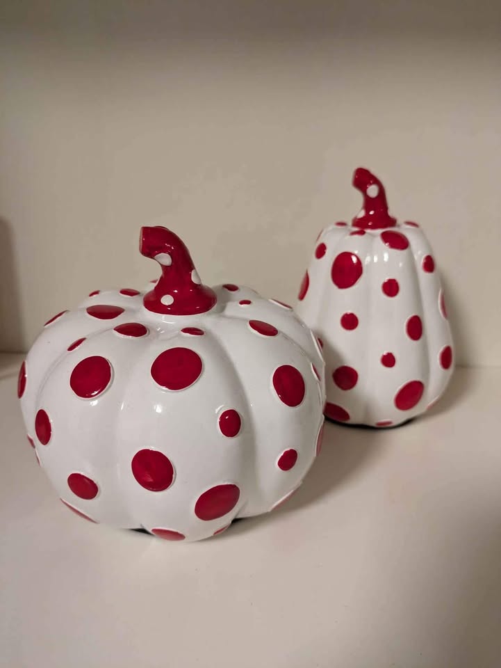 Decorative Kusama Pumpkins, Resin high quality - photo 2
