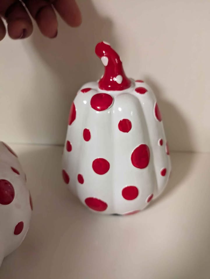Decorative Kusama Pumpkins, Resin high quality - photo 3