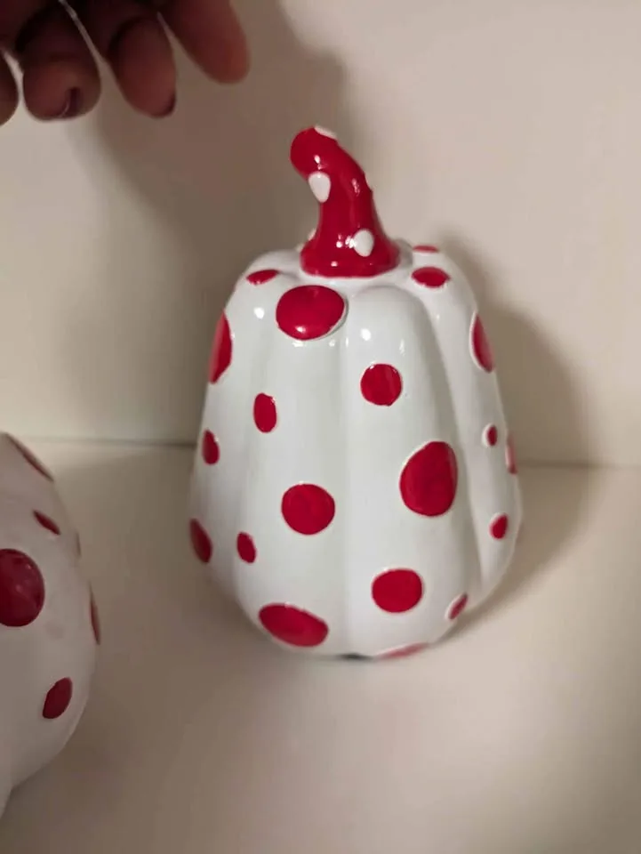 Decorative Kusama Pumpkins, Resin high quality image indicator(3)