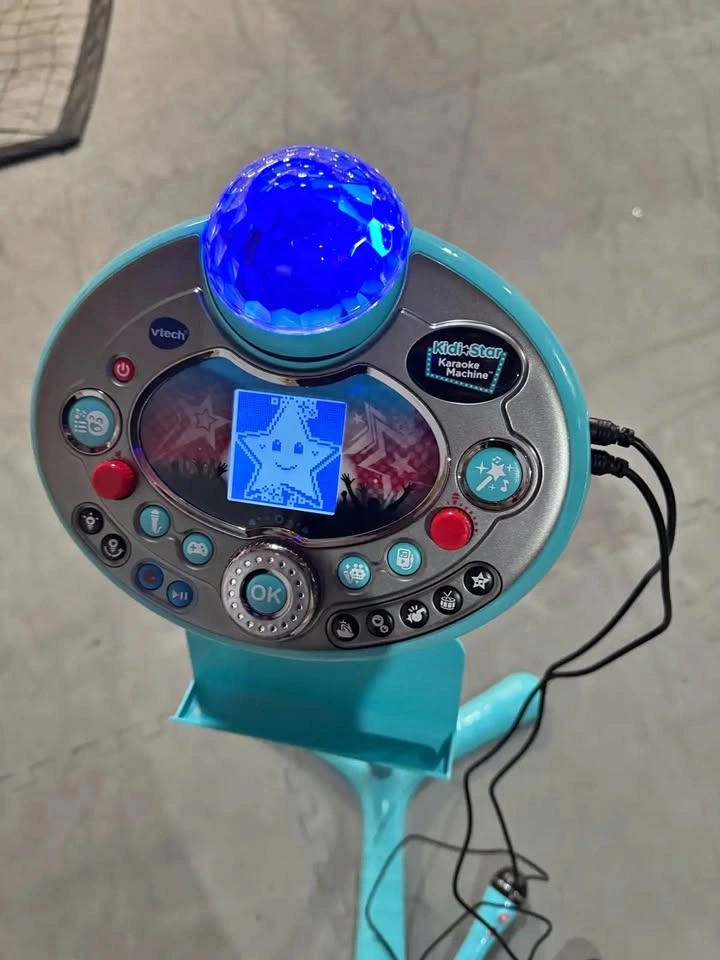 Vtech Kids Karaoke Machine with 2 Microphones & Light Show
