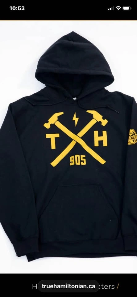🔨The Hammer 🔨 Logo Classic Hoodie - Black XL - photo 3