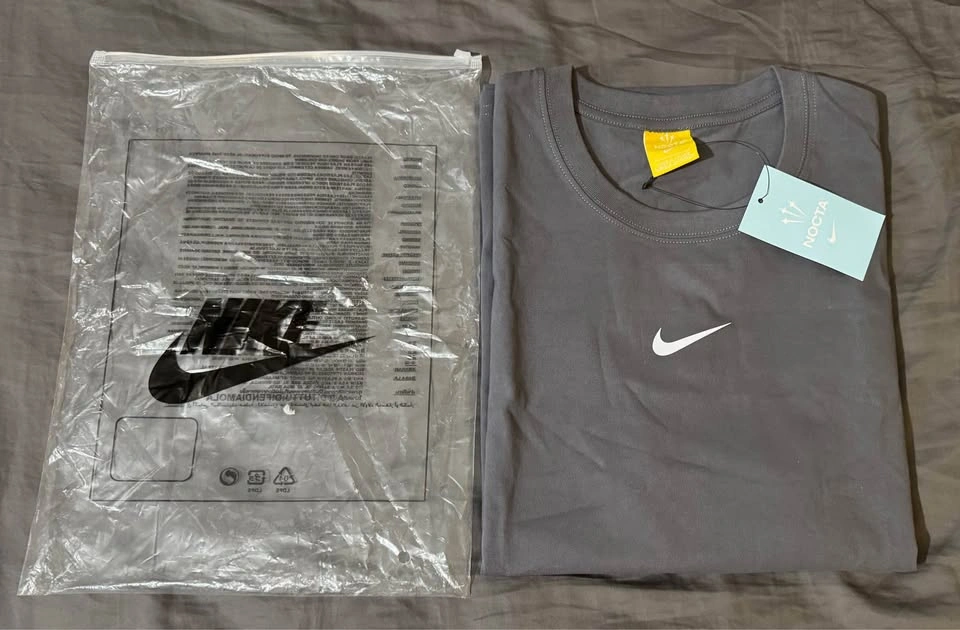 Nike NOCTA Grey T-Shirt - Large - photo 4