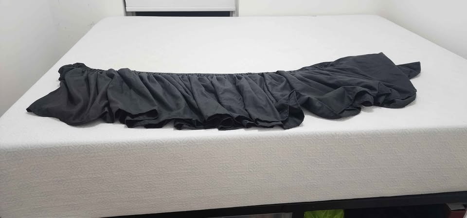 Queen size 12' Mattress and bed frame for sale - photo 5