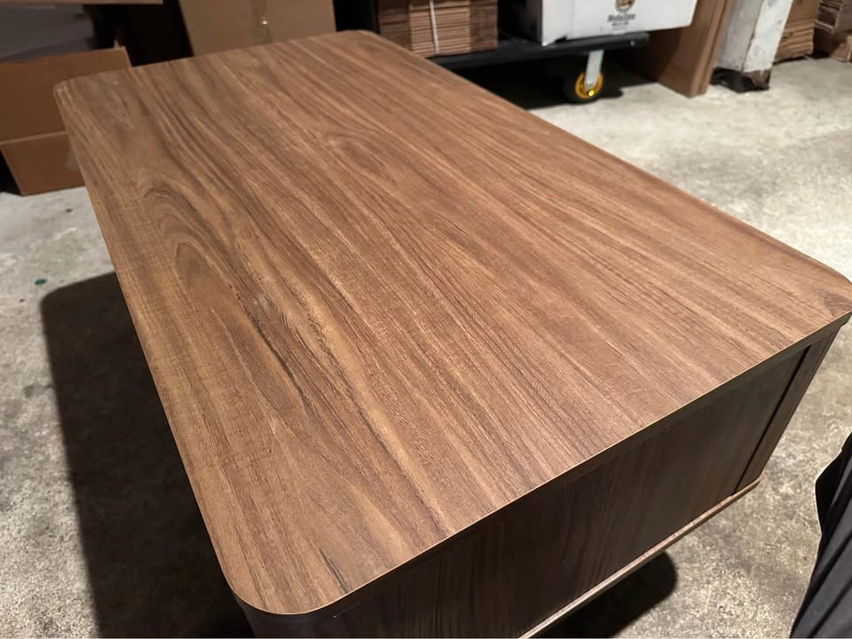 Walnut Lift-Top Coffee Table with Hidden Storage - photo 3