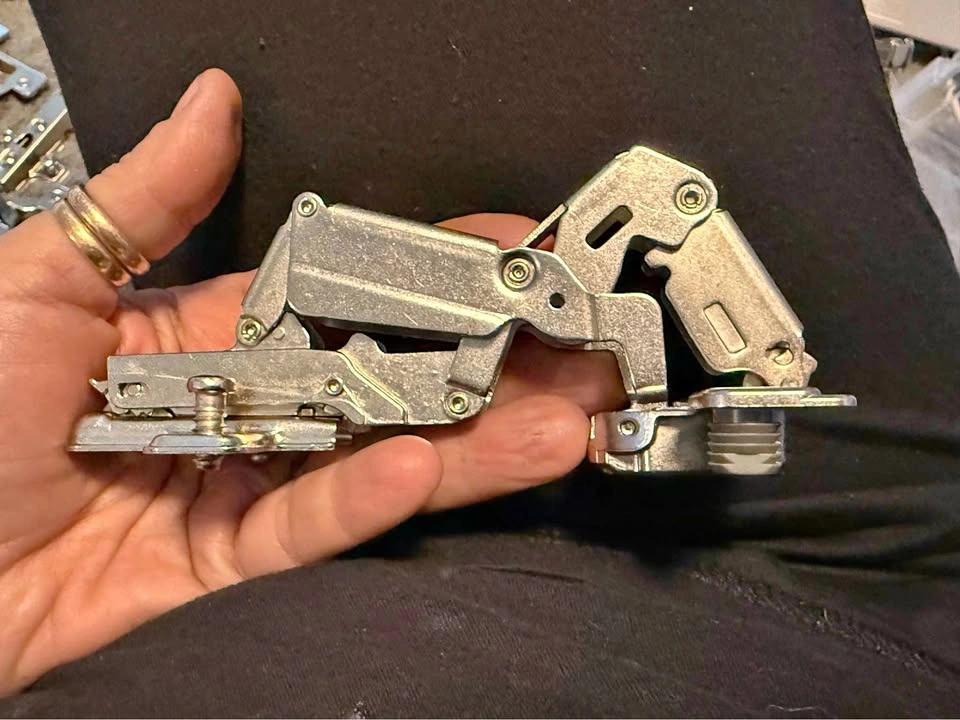 2 Pack - 65-degree concealed cabinet hinge
