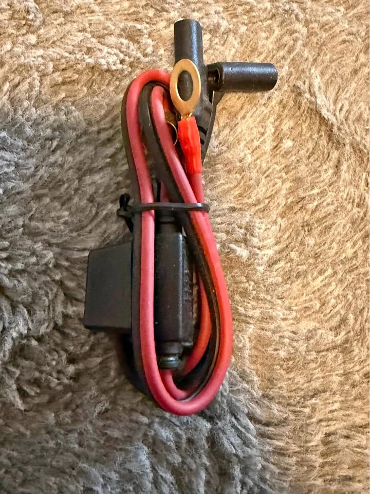 2 FT SAE Battery Connector O Ring Terminal Harness