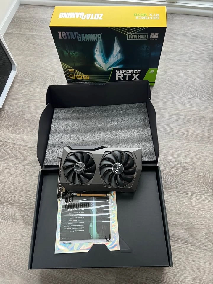 Zotac Gaming RTX 3070 Twin Edge OC 8GB GPU - photo 3