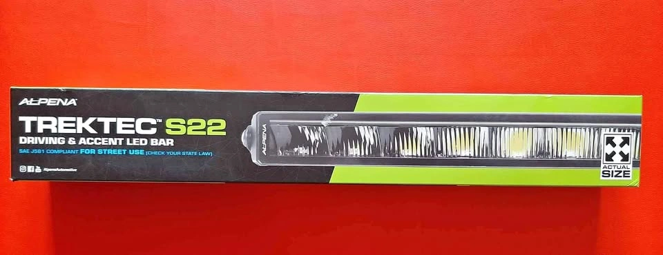 Alpena Trektec S22 Driving & Accent LED Bar