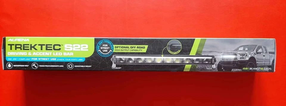 Alpena Trektec S22 Driving & Accent LED Bar - photo 4