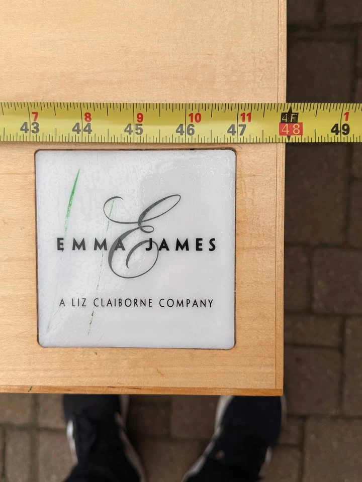 Emma James Liz Claiborne Wood Coffee Table - photo 4