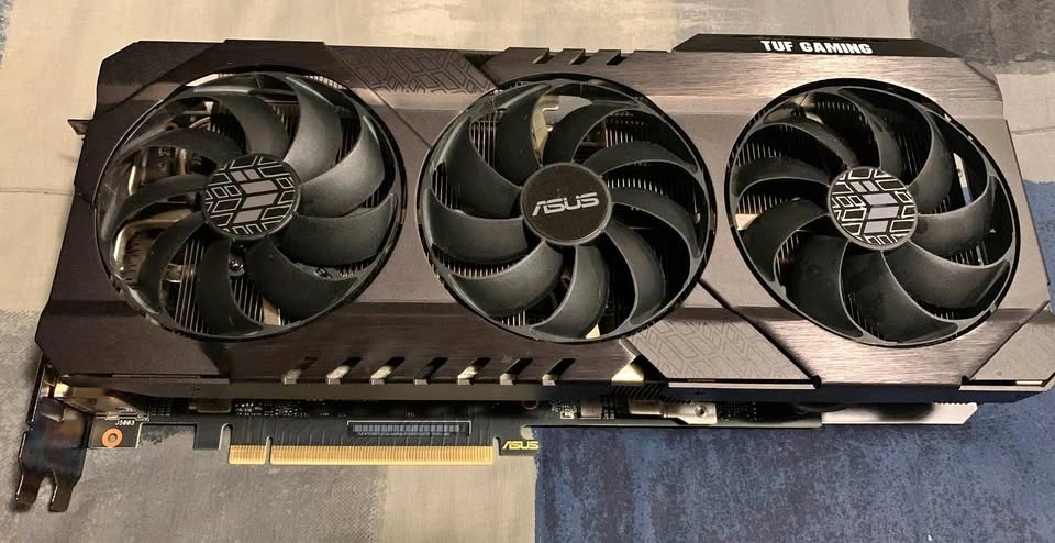 NVIDIA ASUS TUF RTX 3080 Ti 12GB VRAM - Runs Cool & Quiet
