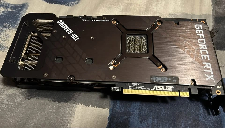 NVIDIA ASUS TUF RTX 3080 Ti 12GB VRAM - Runs Cool & Quiet - photo 3