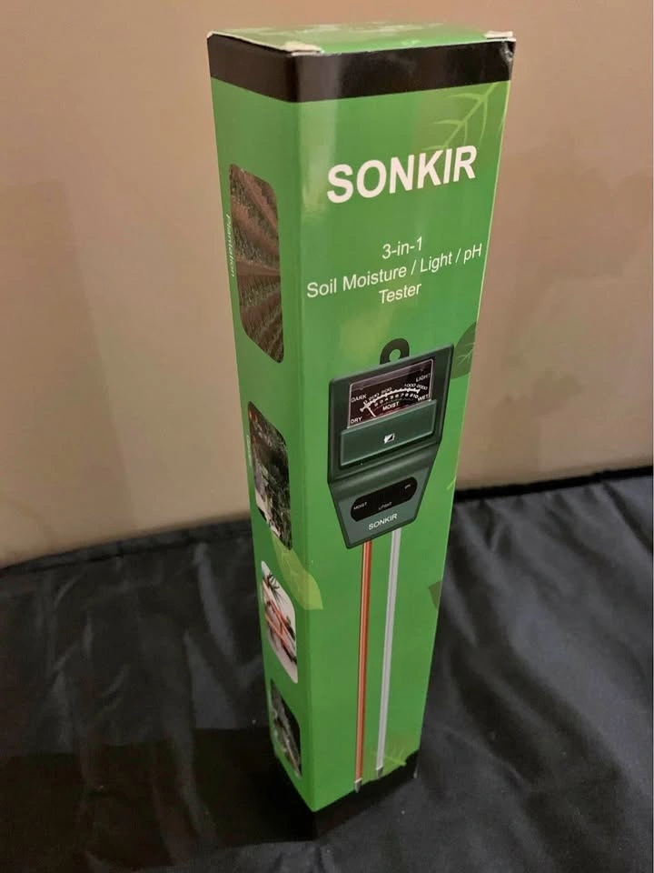 SONKIR Soil Moisture 3-in-1 PH Tester