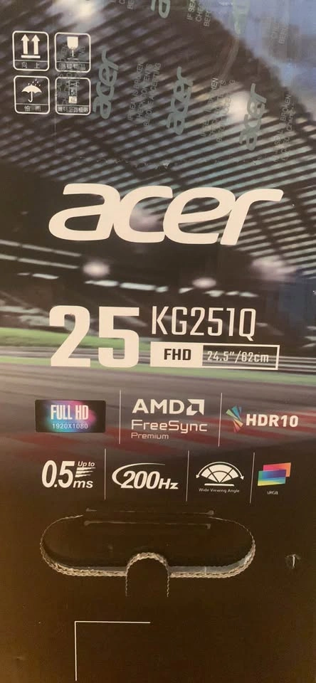 200Hz Acer Nitro 24.5” Gaming Monitor – Brand New Sealed - photo 3