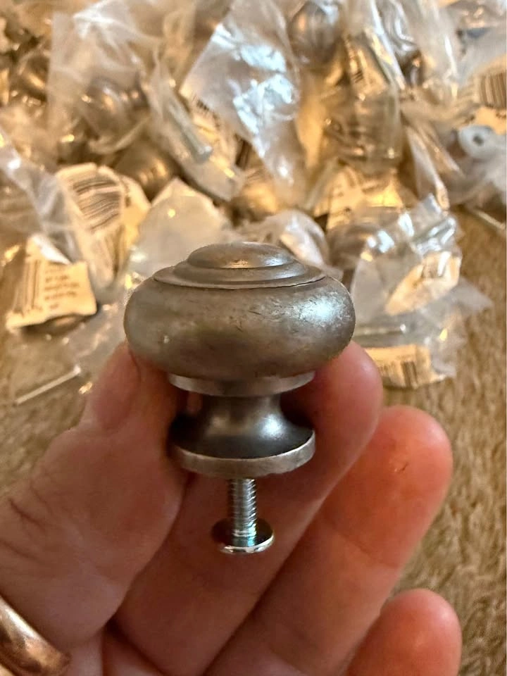 20 Pack Amerock Inspirations Weathered Nickel Cabinet Knobs