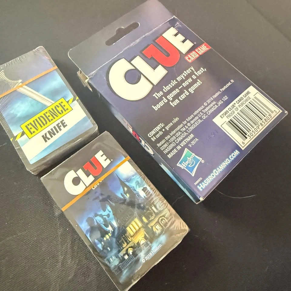 Clue Card Game - photo 2