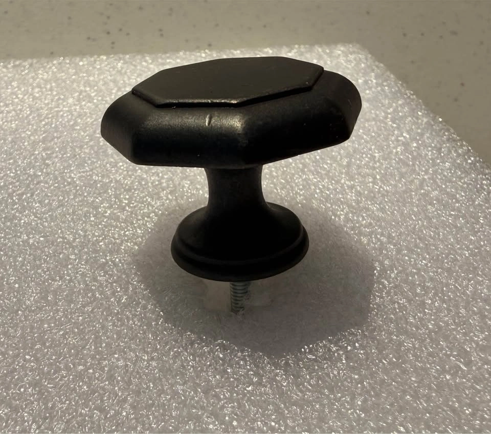 20 Pack Oil Rubbed Bronze Octagon Cabinet Knob - photo 2
