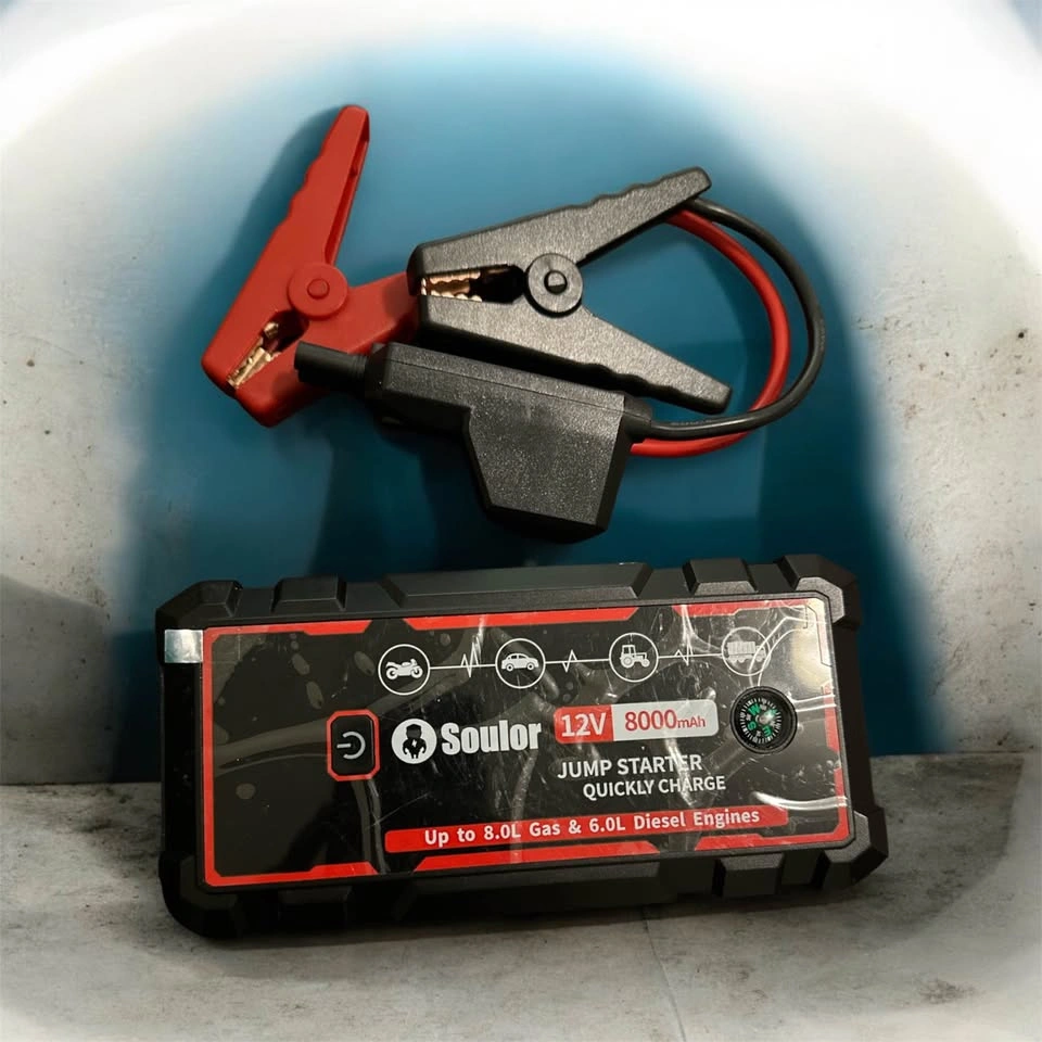 9 in 1 Jump Starter 12V Car Battery Booster - photo 2