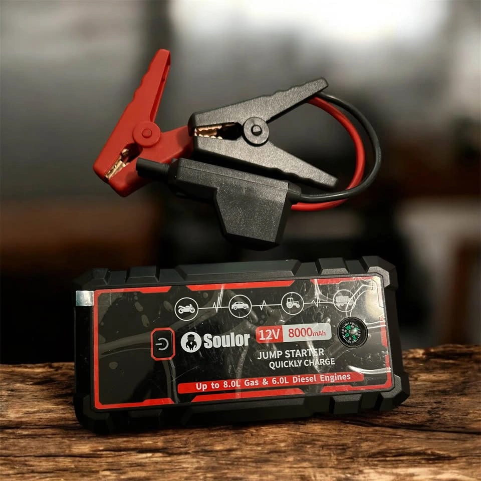 9 in 1 Jump Starter 12V Car Battery Booster - photo 5