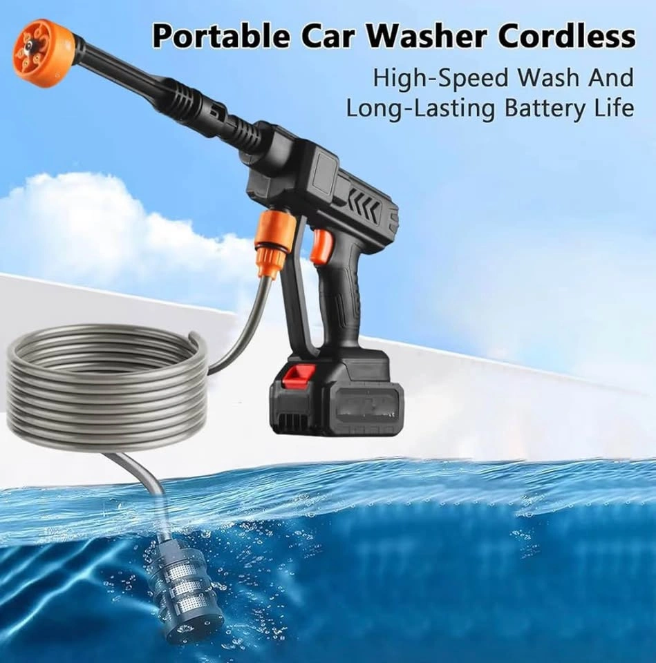 Cordless Pressure Washer, Portable Power Washer - photo 5