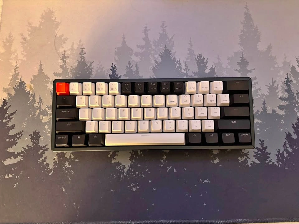 Keychron K12 Mechanical Keyboard w/ Red Switches (Aluminum)