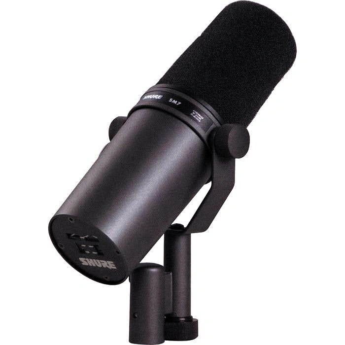 Shure SM7B Studio Microphone with 10ft XLR Cable