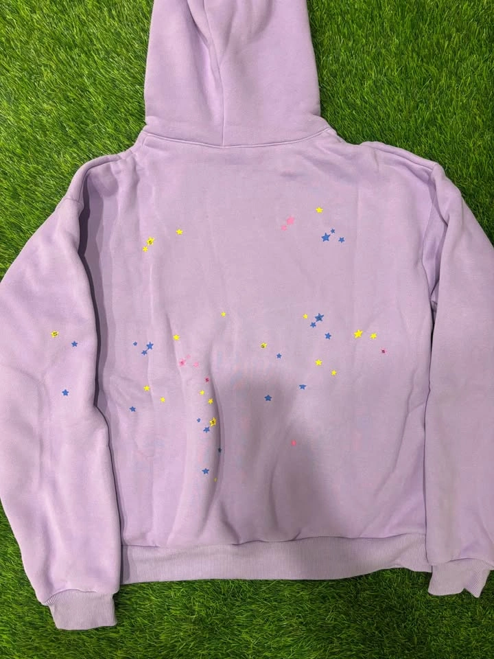 Sp5der Acai hoodie purple - photo 5