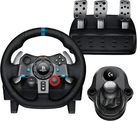 Logitech G29 Steering Wheel + Gear Shifter