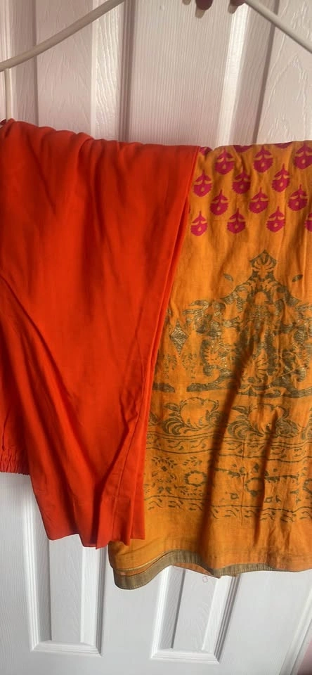 Orange salwar kameez - photo 2