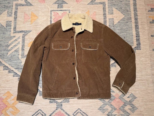 GAP Khaki Corduroy Jacket – Unisex S (Fits M/L) – Like New