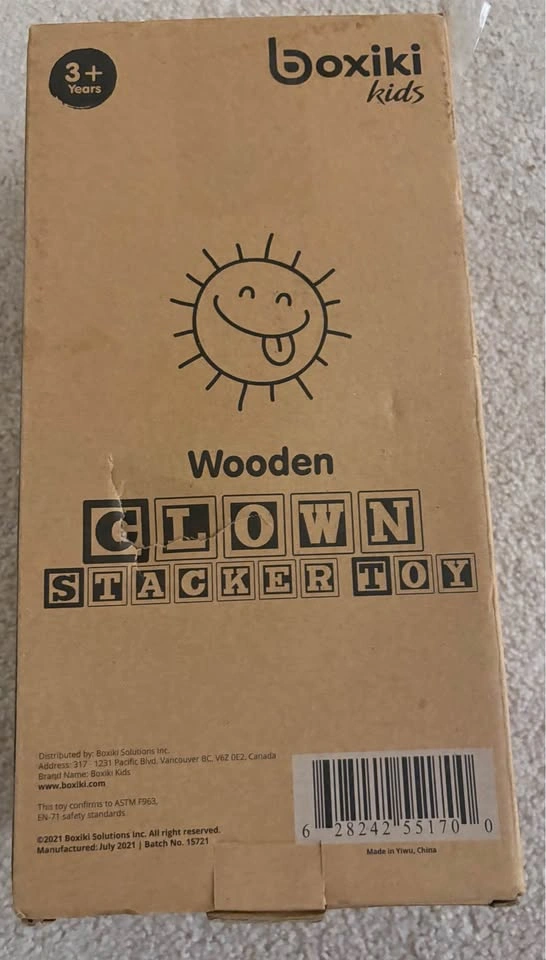 Kids Wooden Stacking Toy | Blocks - photo 2