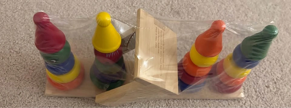 Kids Wooden Stacking Toy | Blocks - photo 4