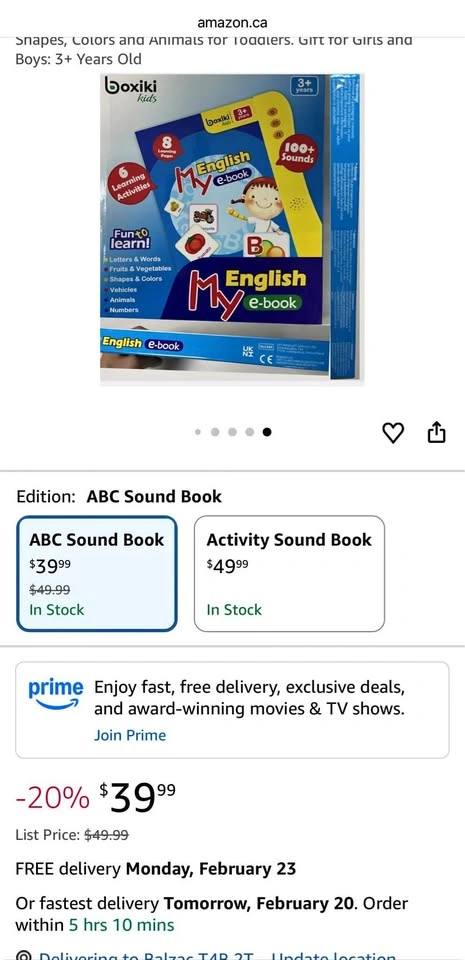 ABC Sound Book for Children