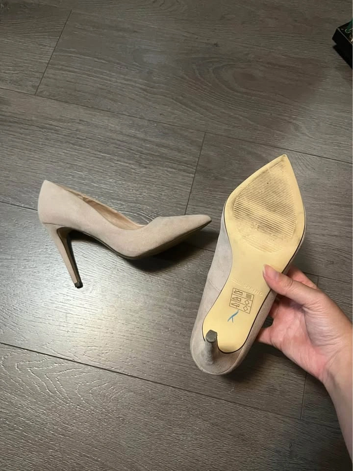Call It Spring Beige Heels (size 7.5) - photo 4