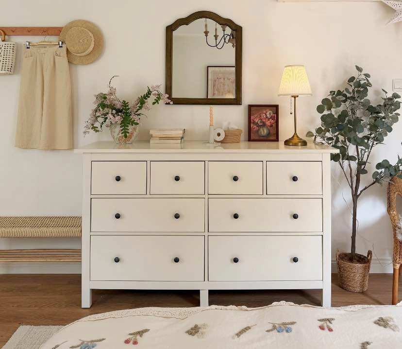 ✨STUNNING White Hemnes Solid Wood Dresser - Delivery Available! - photo 2