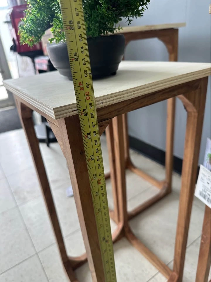 New Set of 3 Wooden Plant Stands / Side Tables - photo 5