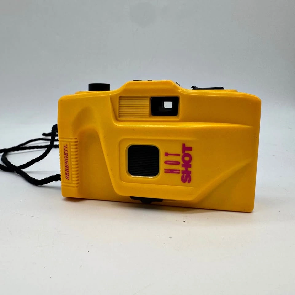 Vintage Serengeti Hot Shot 35mm Film Camera Yellow